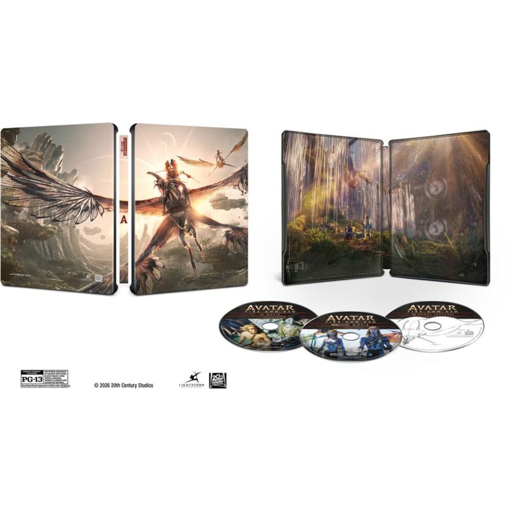 Avatar: Fire and Ash (Steelbook)  ULTRA HD